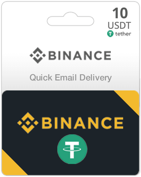 10 USDT Tether Binance Gift Card