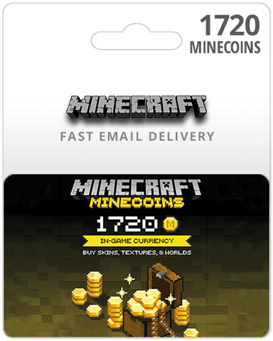1720 Minecraft Minecoin Card (Email Delivery)